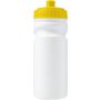 Kulacs jrahasznosthat manyagbl, 500 ml, srga