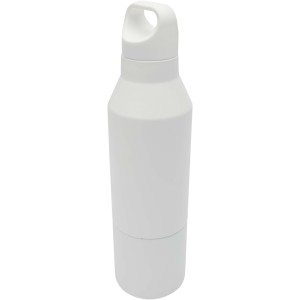 Odessy szigetelt ac�l palack �s poh�r, 600 ml, feh�r
