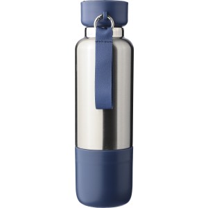 Rozsdamentes ac�l duplafal� palack, 500 ml, k�k