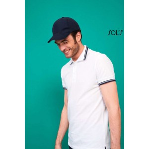 Sols Long Beach 5 paneles sapka, Pure Grey, U